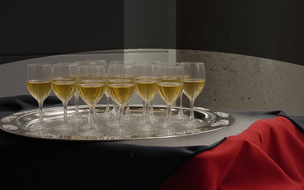 Consistency with a Catering team delivering consistent, precise service during a formal event – the foundation of lasting client trust